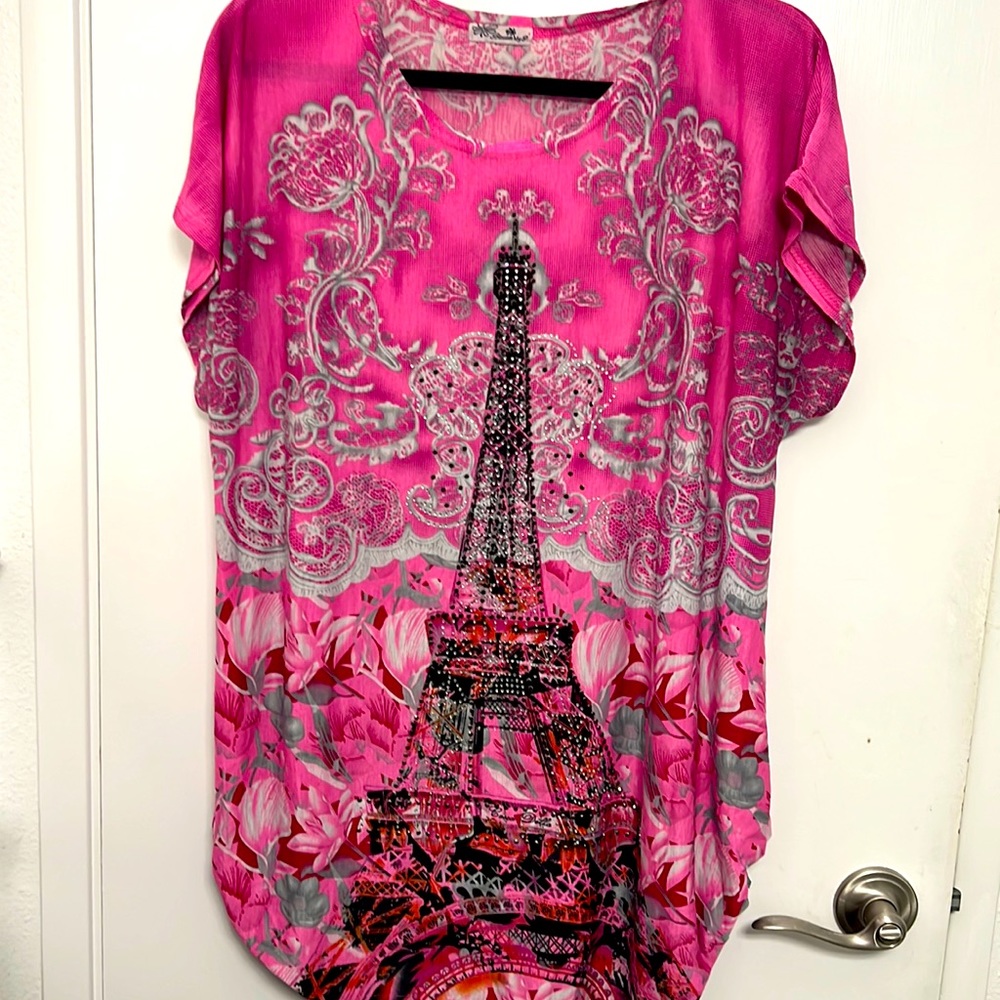 Blouse with prints
